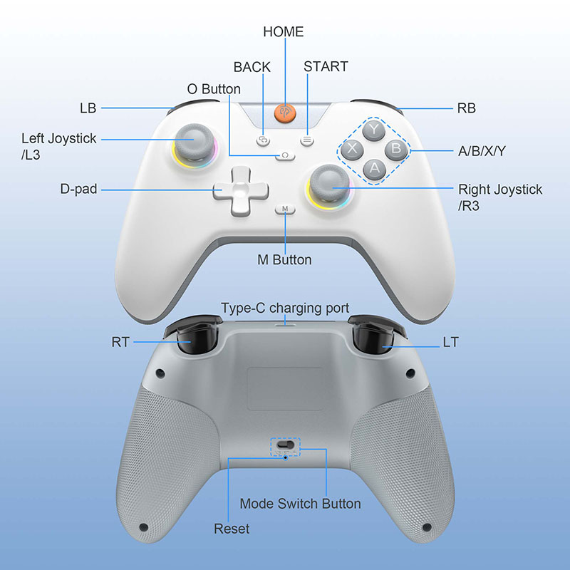 EasySMX X05 Wireless Gamepad B - Pc Gaming Lounge review and price