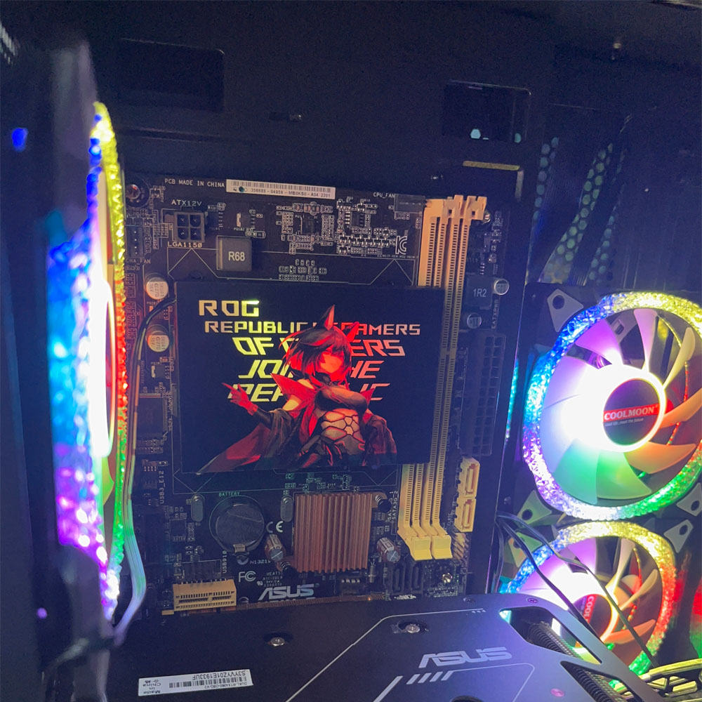 MOD PC Case/GPU/SSD ARGB Light - Pc Gaming Fullset review and price