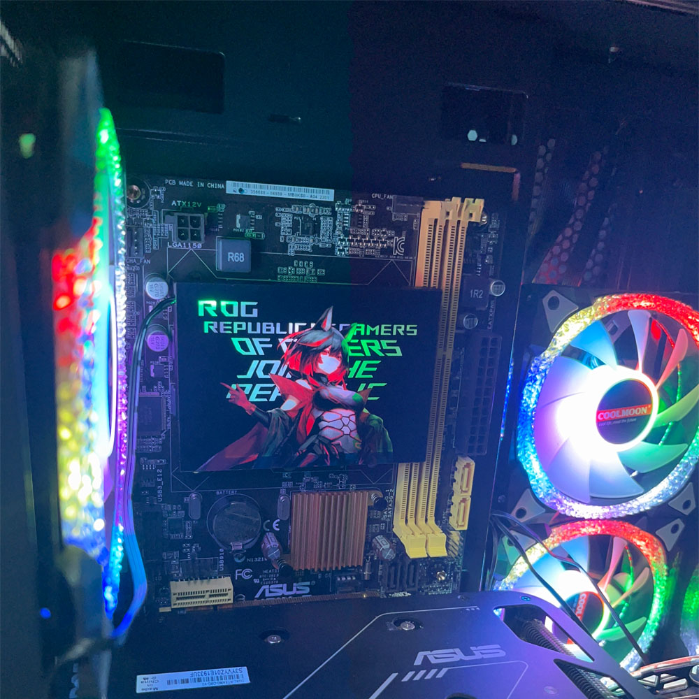 MOD PC Case/GPU/SSD ARGB Light - Pc Gaming Fullset review and price