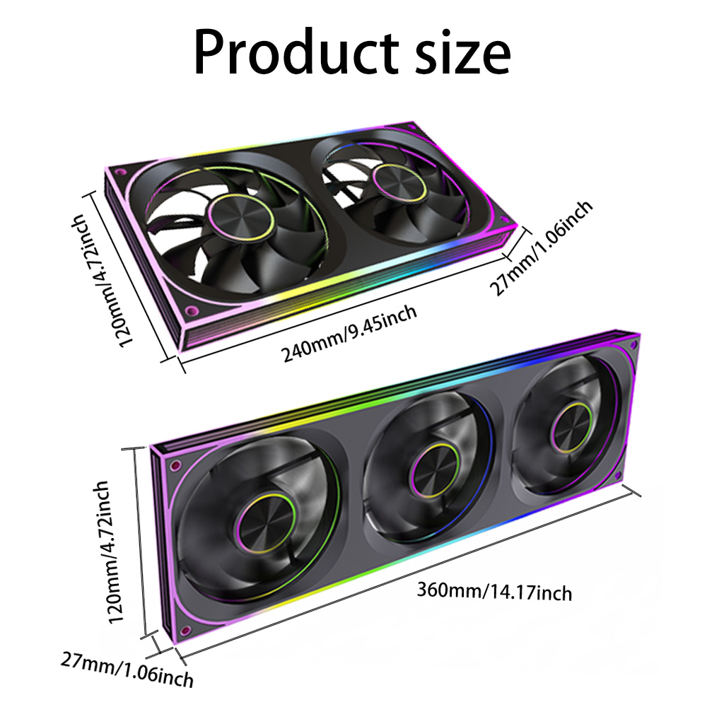 240mm 360mm Integrated ARGB Ca - Pc Water Cooling review and price