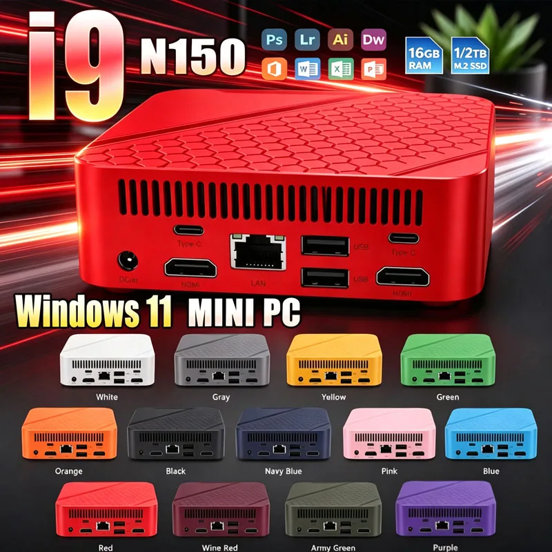 Mini PC Intel Core I9 N150 Win - Pc Gaming Intel review and price