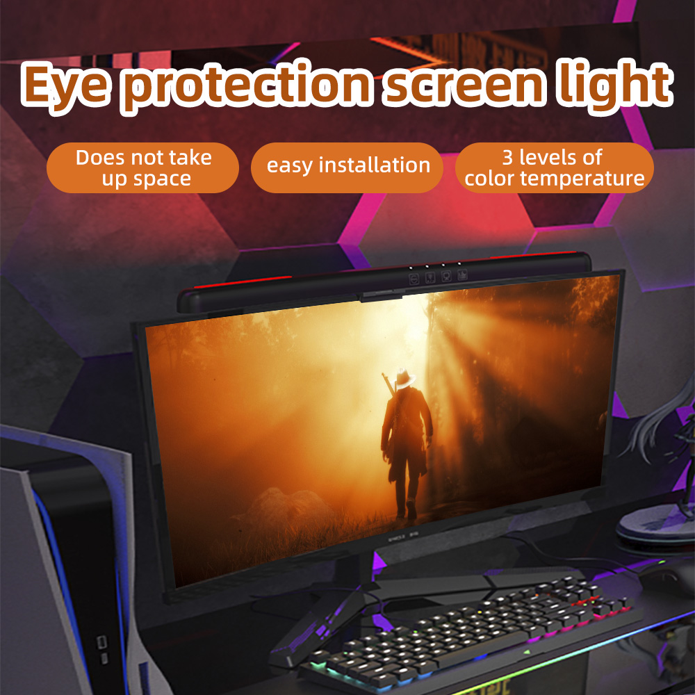 USB Stepless Dimming Screen Ha - Pc Gaming Pink review and price