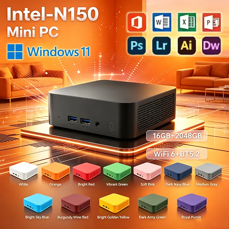 Intel N150 Windows 11 Mini PC  - Pc Gaming Intel review and price
