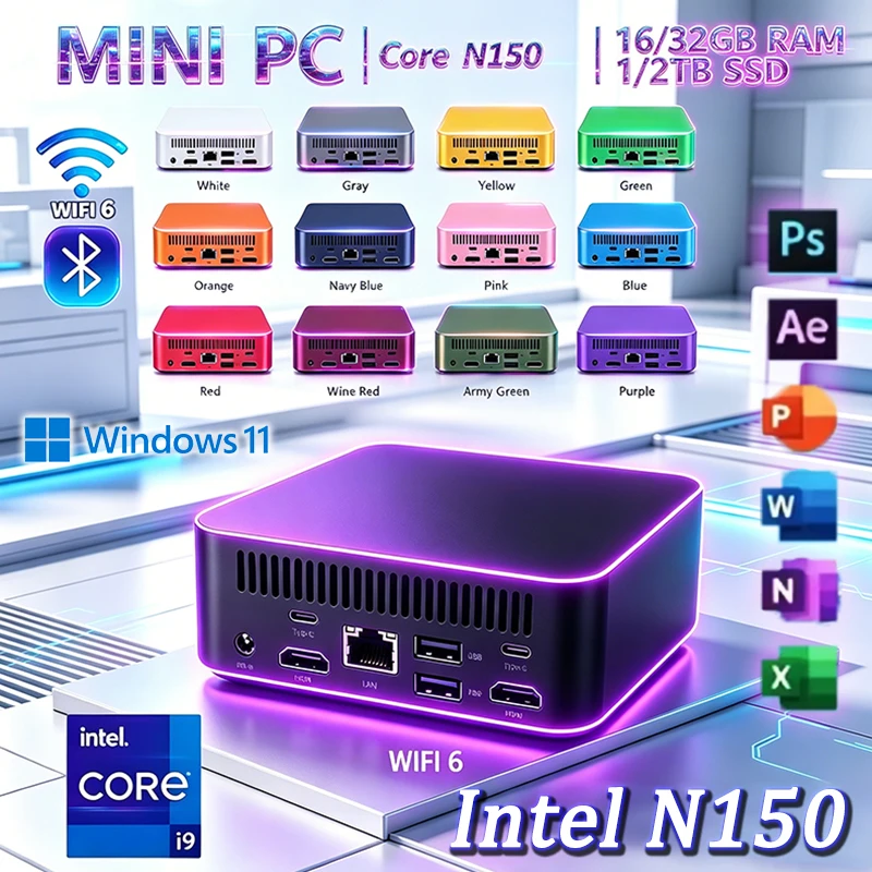 Intel N150 Windows 11 Mini PC  - Pc Gaming Intel review and price