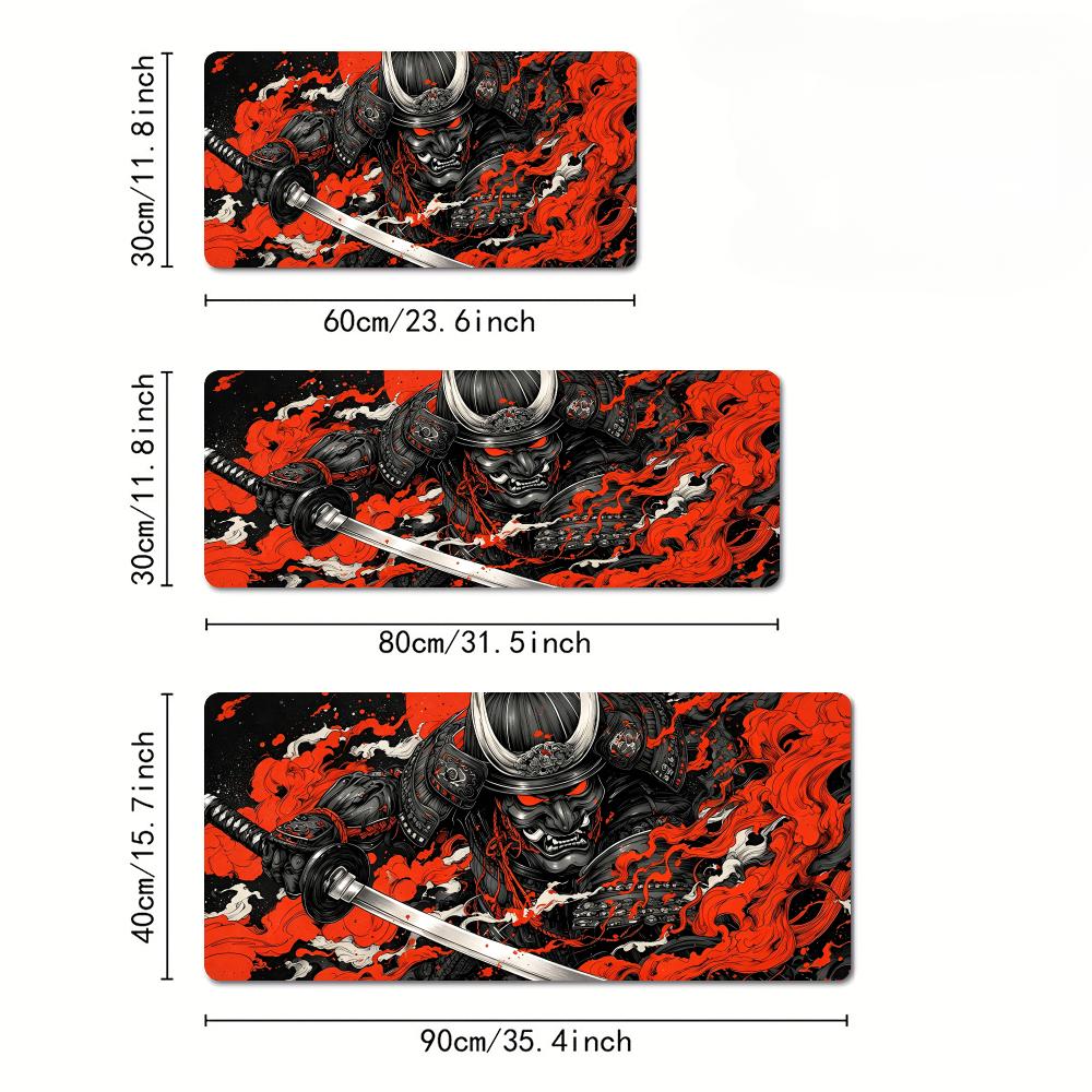 Fierce Oni Warrior Mouse Pad D - Pc Gaming Lounge review and price